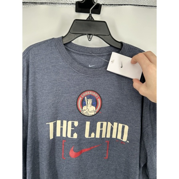 Cleveland Cavaliers Short Sleeve Graphic The Land Tee T Shirt Center Swoosh XL - Picture 6 of 7